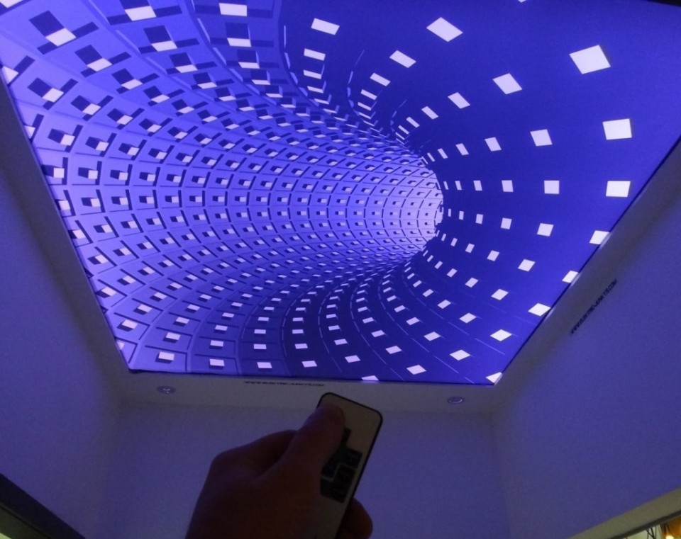 Заказать 3d натяжные потолки в г. Кириши
